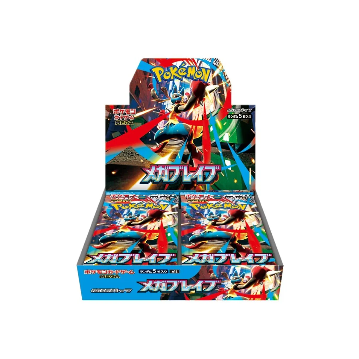 Pokemon Mega Brave Booster Box M1L