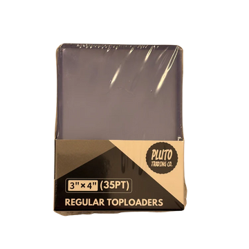 Pluto Trading Co. Regular Toploaders - Standard Size 3" x 4" (25ct)