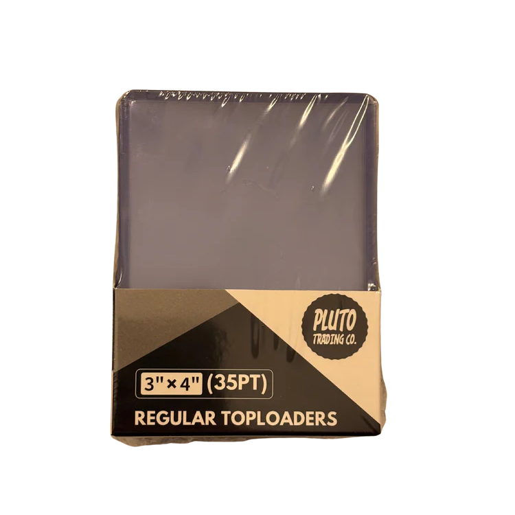 Pluto Trading Co. Regular Toploaders - Standard Size 3" x 4" (25ct)